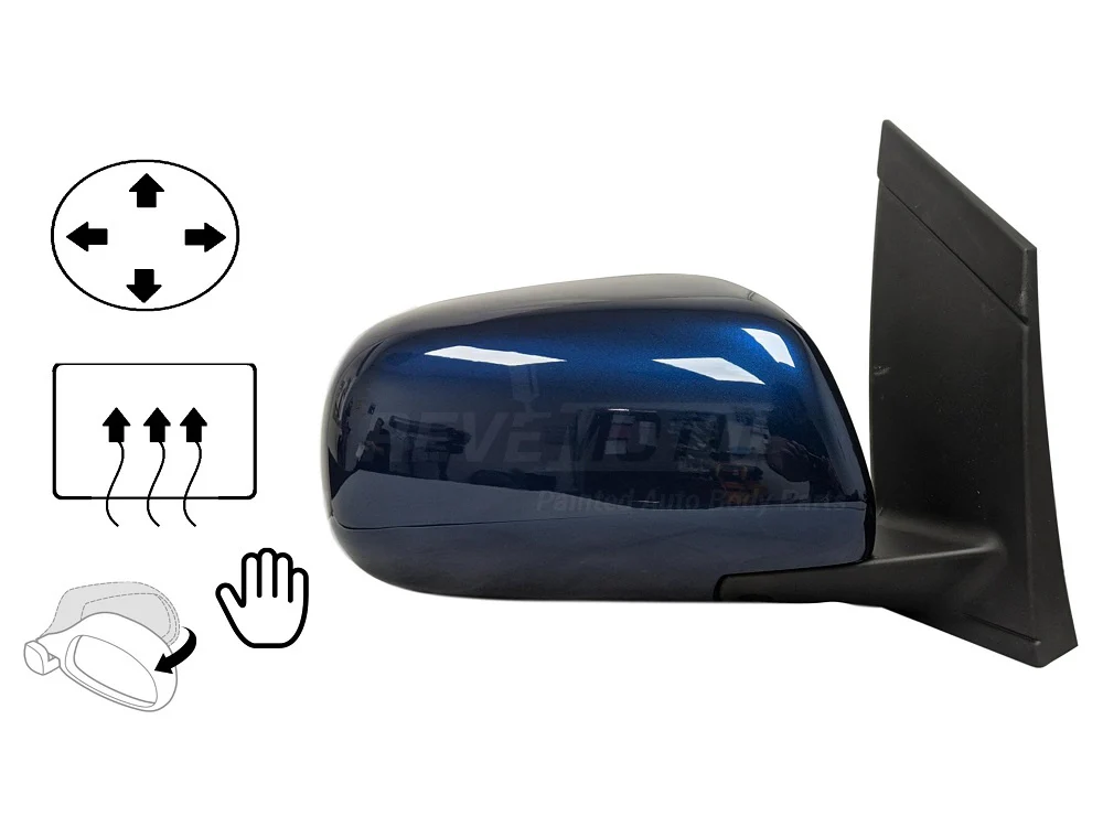 2004 Toyota Sienna : Side View Mirror Painted - Image 19