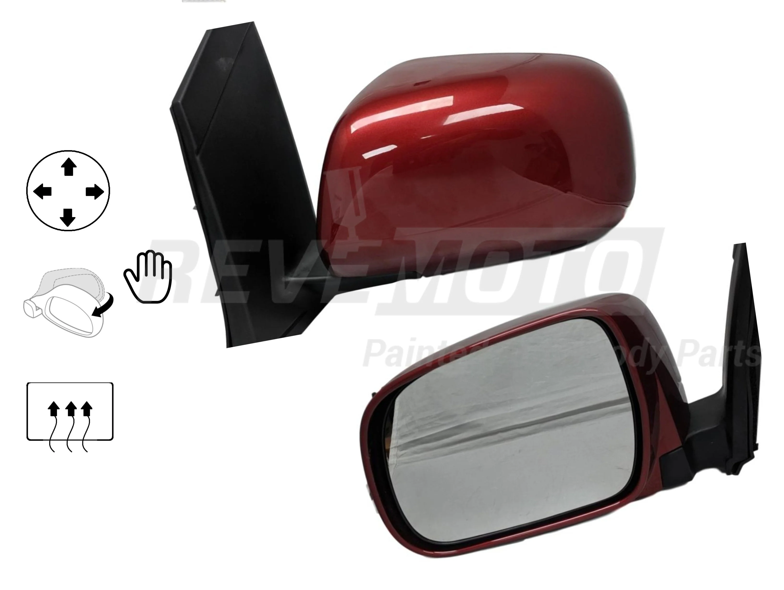 2006 Toyota Sienna : Side View Mirror Painted - Image 10