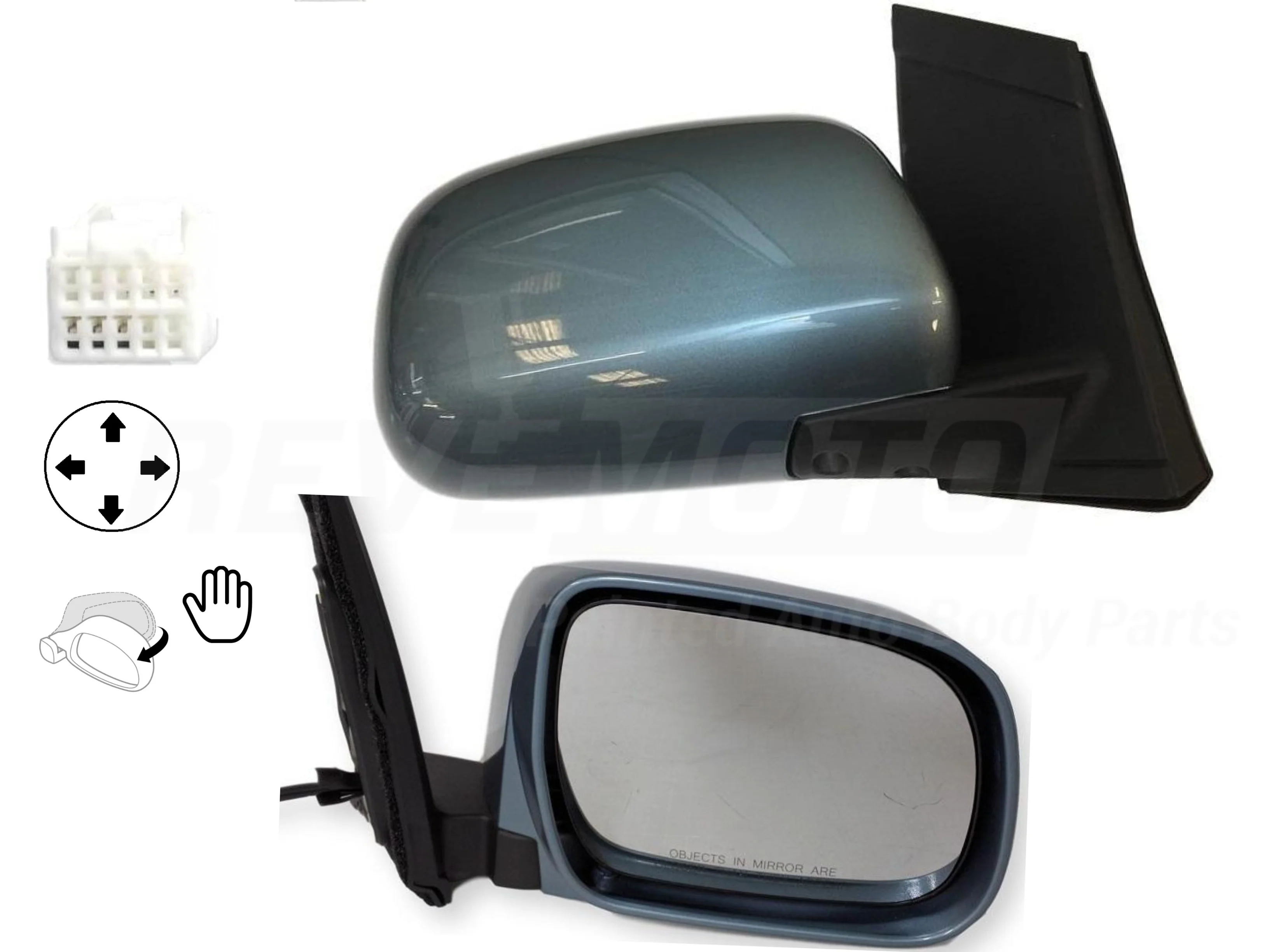 2006 Toyota Sienna : Side View Mirror Painted - Image 17