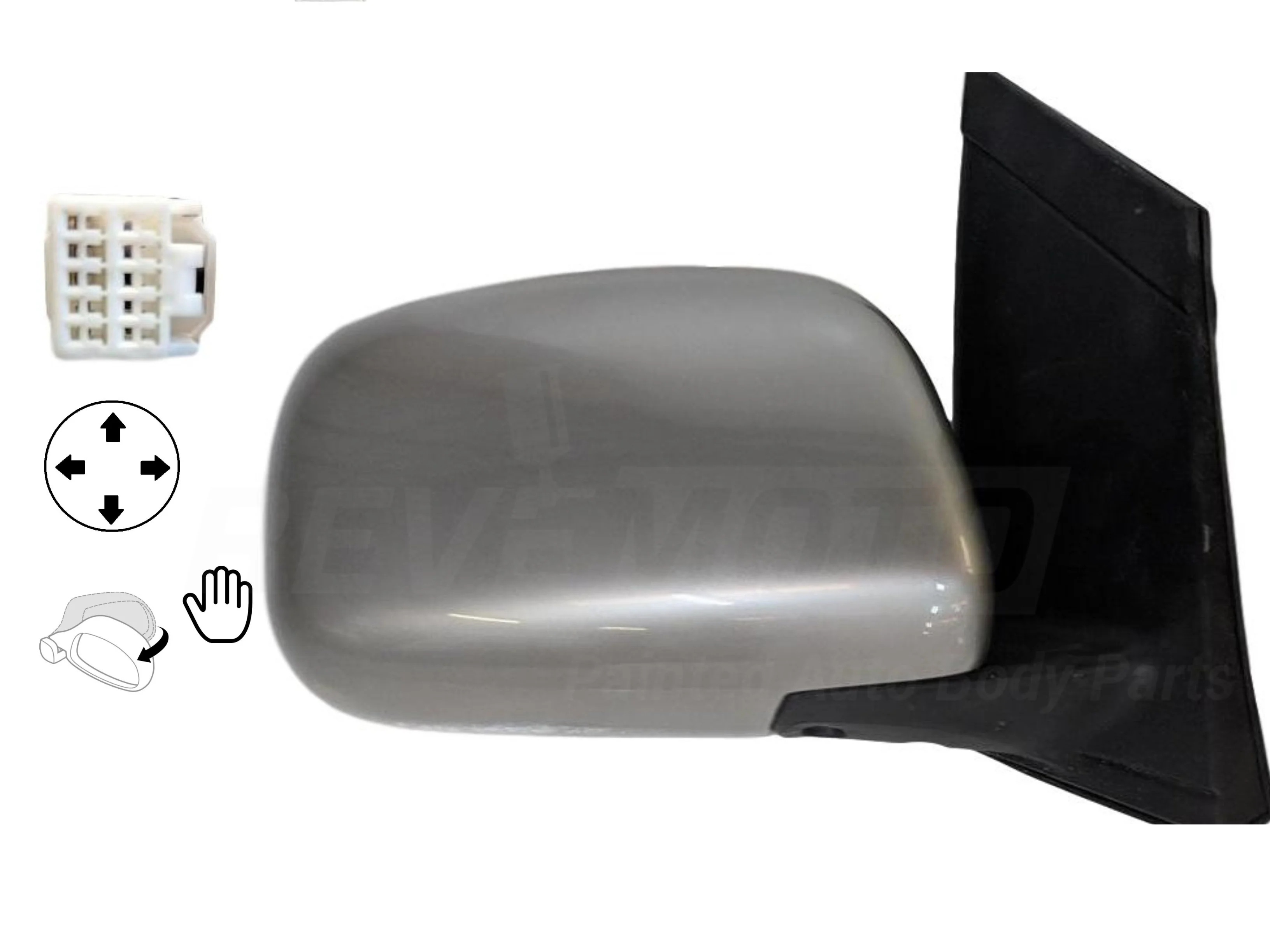 2007 Toyota Sienna : Side View Mirror Painted - Image 18