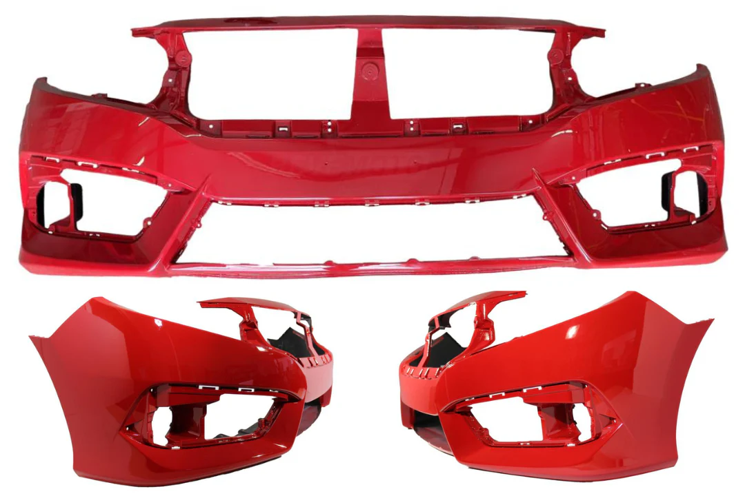 2016-2018 Honda Civic : Front Bumper Painted (Coupe/Sedan) - Image 3